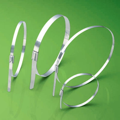 不锈钢紧锁钢珠扎带(301-304-316)